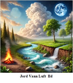 Jord, vann, luft, ild